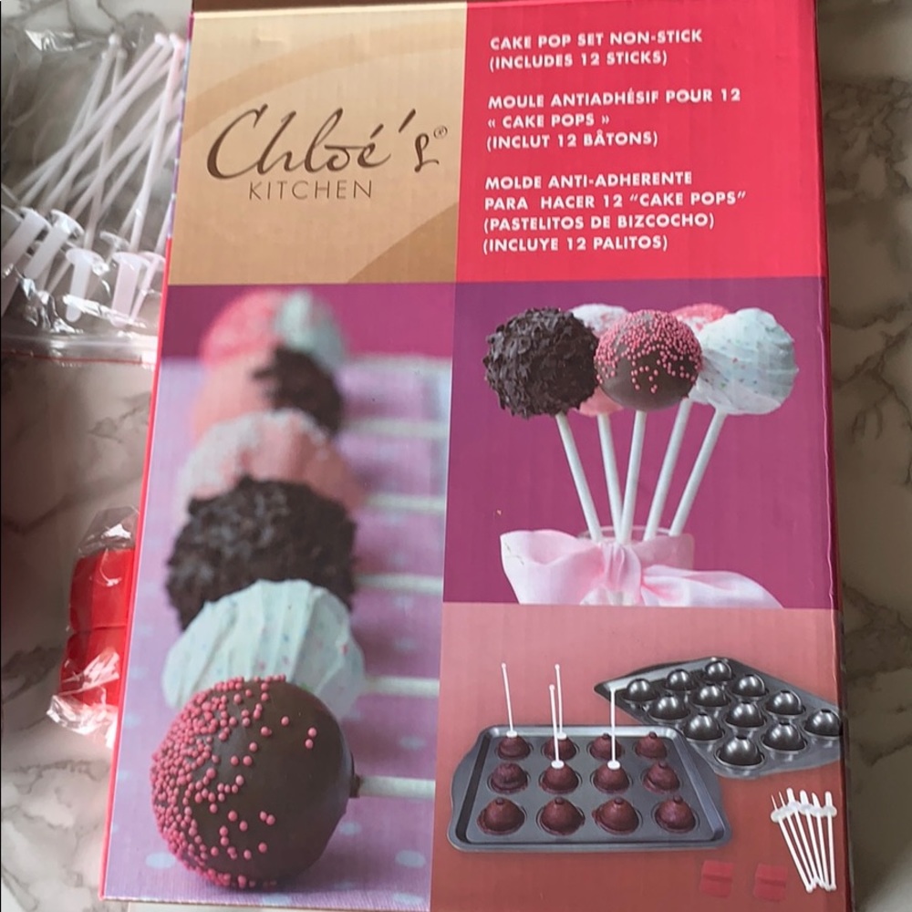 Cake pop set for 12 pops